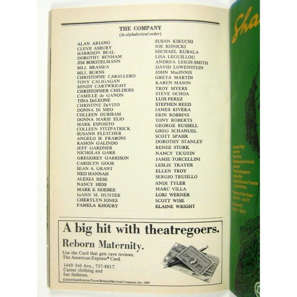 Jerome Robbins Broadway Playbill Imperial Theatre June 1990 Roberts Bernstein - Picture 5 of 9